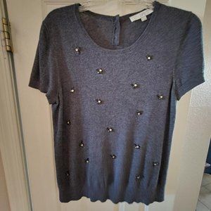 Loft Women's Medium Short-Sleeved Sweater